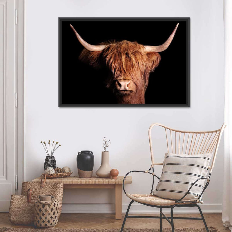Scottish Highland Cow Wall Art
