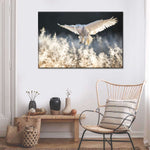 Snowy Owl Hunt Wall Art