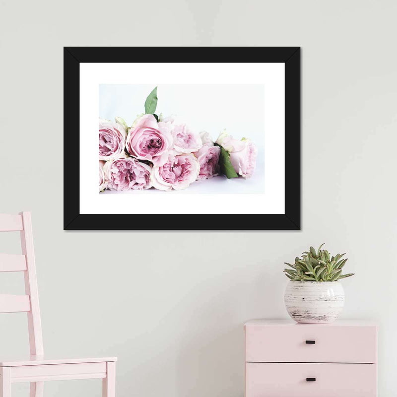 Layers Of Pink Peonies Wall Art