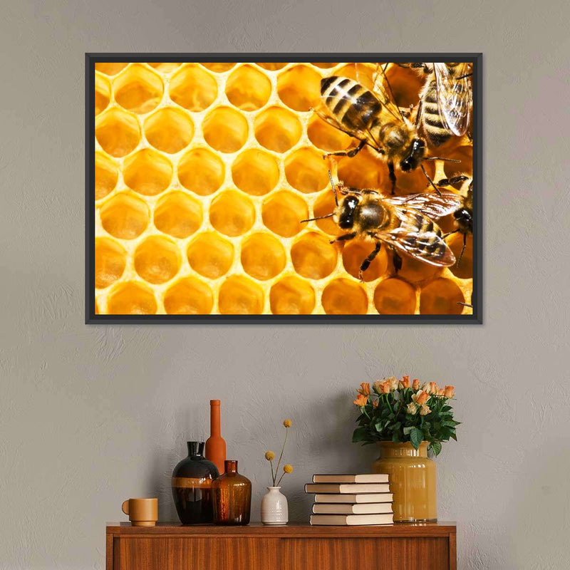 Honey Bee Hive Wall Art