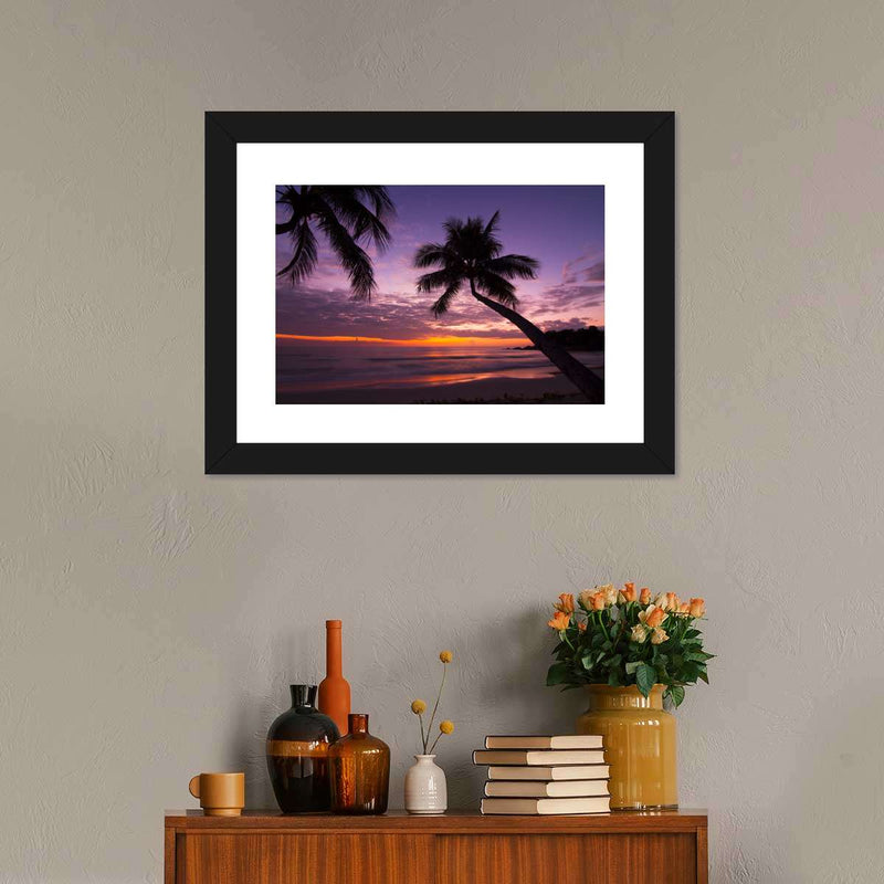 Palm Koh Samui Sunset Wall Art