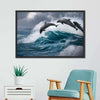 Leaping Dolphins Wall Art