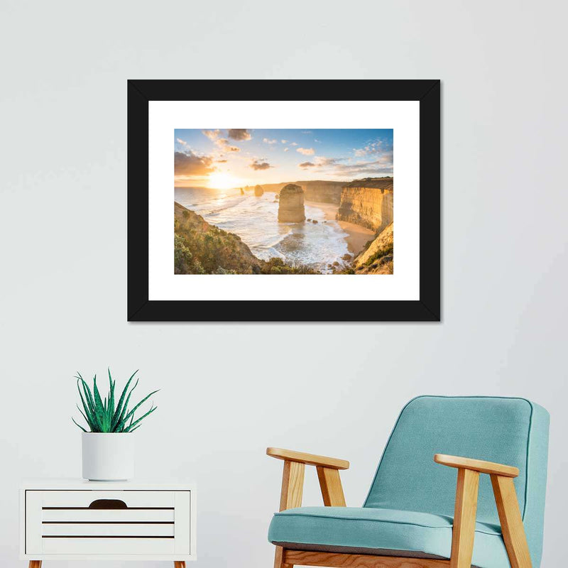 Twelve Apostles Beach Sunrise Wall Art