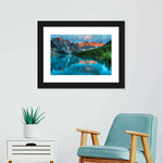 Tranquil Moraine Lake Wall Art