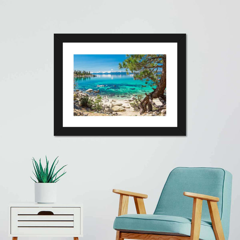 Turquoise Lake Tahoe Wall Art