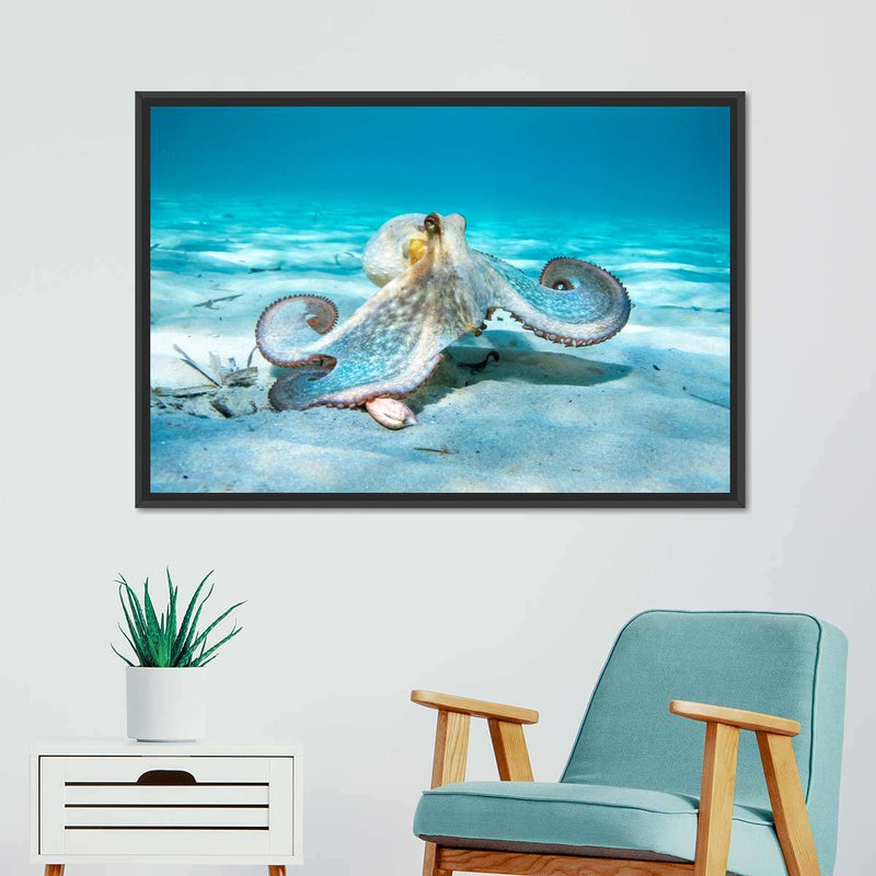 Roaming Octopus Wall Art