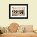 Herd Of Elephants Wall Art