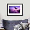 Violet Toned Lake Wall Art