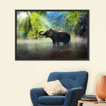 Wild Elephant Wall Art
