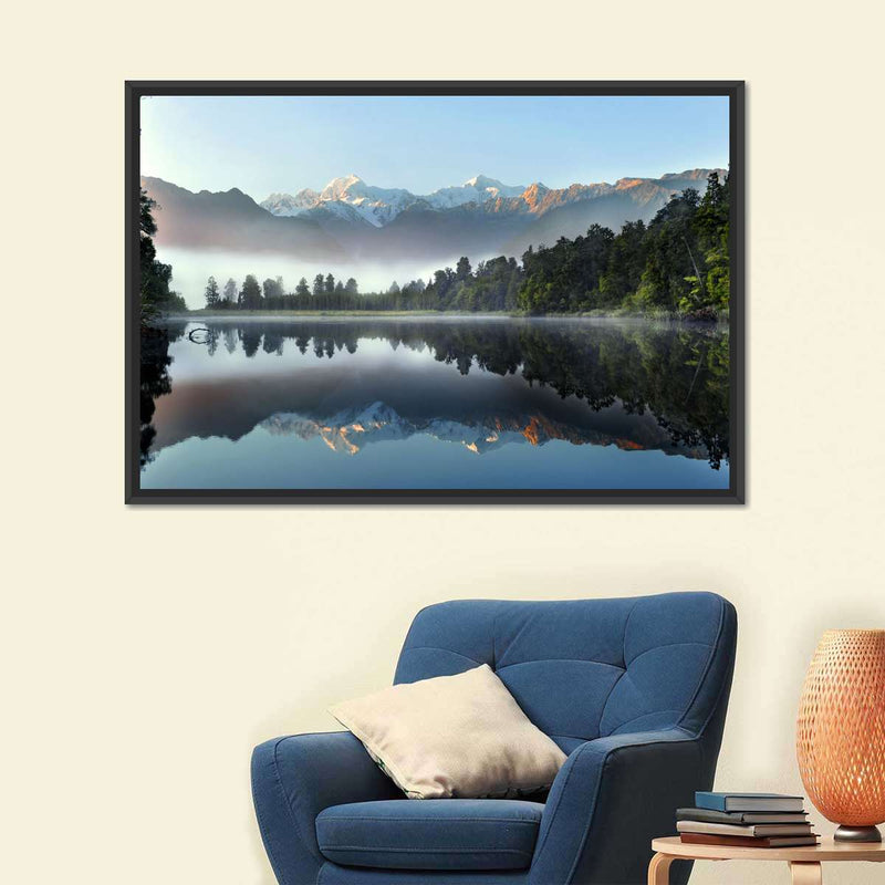 Lake Matheson Reflection Wall Art