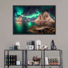 Swirling Moskenes Aurora Wall Art