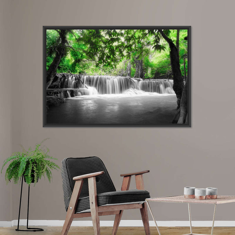 Pop Tropical Waterfall Wall Art