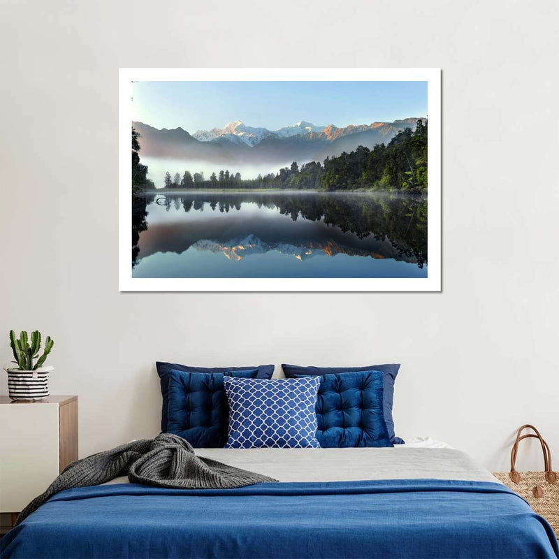 Lake Matheson Reflection Wall Art