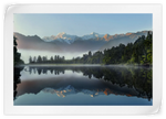 Lake Matheson Reflection Wall Art
