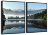 Lake Matheson Reflection Wall Art