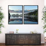 Lake Matheson Reflection Wall Art