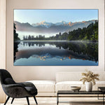 Lake Matheson Reflection Wall Art