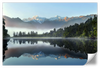 Lake Matheson Reflection Wall Art