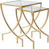 Lustenau Gold End Table