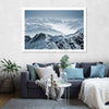 Swiss Mountain Peaks Wall Art