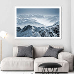 Swiss Mountain Peaks Wall Art