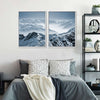 Swiss Mountain Peaks Wall Art