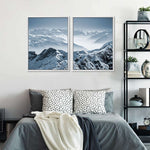 Swiss Mountain Peaks Wall Art