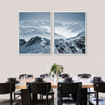 Swiss Mountain Peaks Wall Art