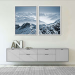 Swiss Mountain Peaks Wall Art