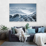 Swiss Mountain Peaks Wall Art
