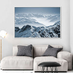 Swiss Mountain Peaks Wall Art