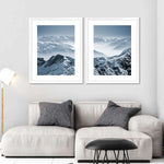 Swiss Mountain Peaks Wall Art
