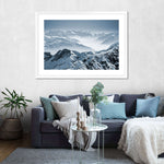 Swiss Mountain Peaks Wall Art