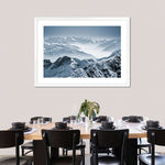 Swiss Mountain Peaks Wall Art