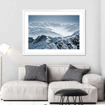 Swiss Mountain Peaks Wall Art
