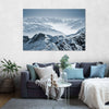 Swiss Mountain Peaks Wall Art