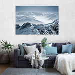 Swiss Mountain Peaks Wall Art