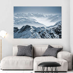 Swiss Mountain Peaks Wall Art