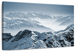 Swiss Mountain Peaks Wall Art