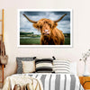 Silly Highland Cow Wall Art