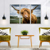 Silly Highland Cow Wall Art