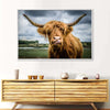 Silly Highland Cow Wall Art