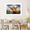 Silly Highland Cow Wall Art