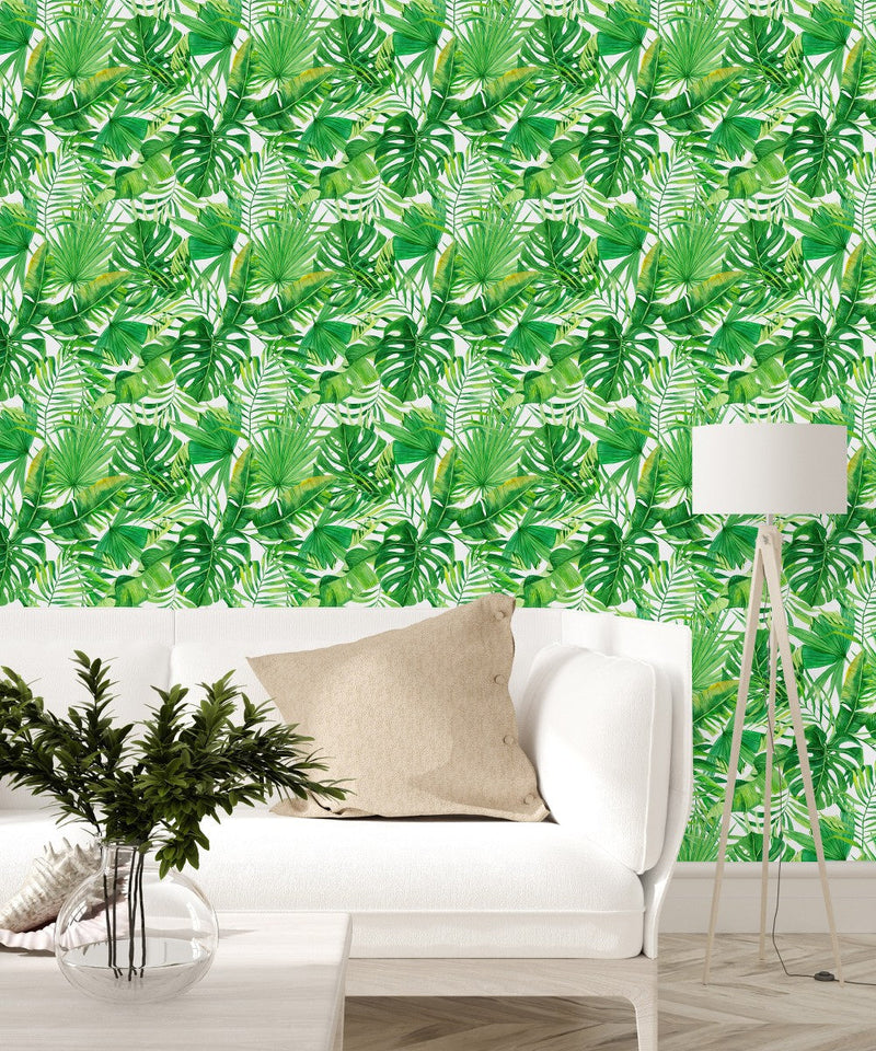 Green Exotic Plants Wallpaper