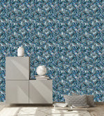 Contemporary Floral Design Wallpaper Smart