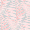 Hand Drawn Pink Leaves Wallpaper