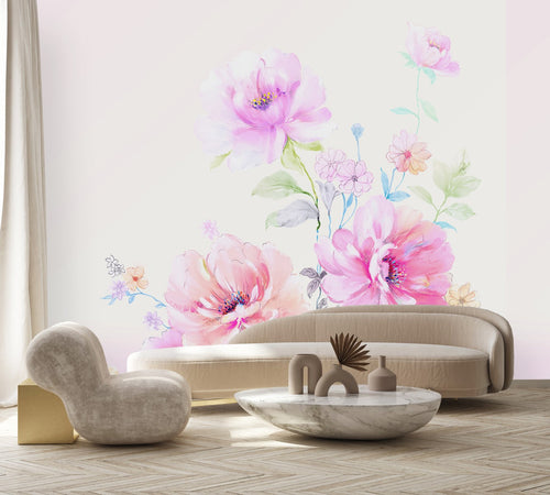 Pink Flowers Wallpaper
