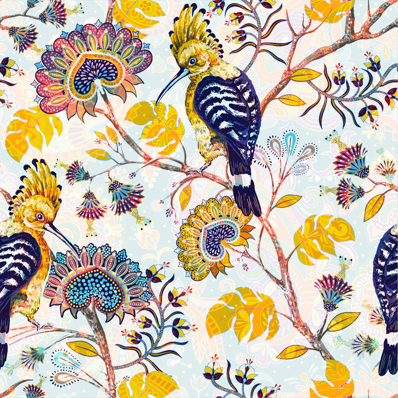 Birds Pattern Wallpaper