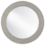 Currey and Company Rogan Silver Mirror 1000-0065