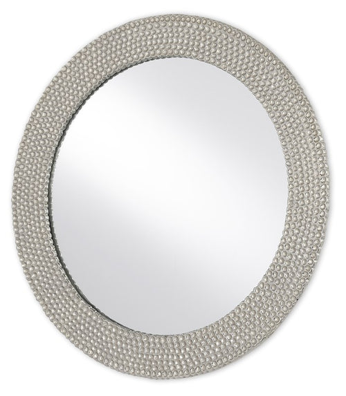 Currey and Company Rogan Silver Mirror 1000-0065